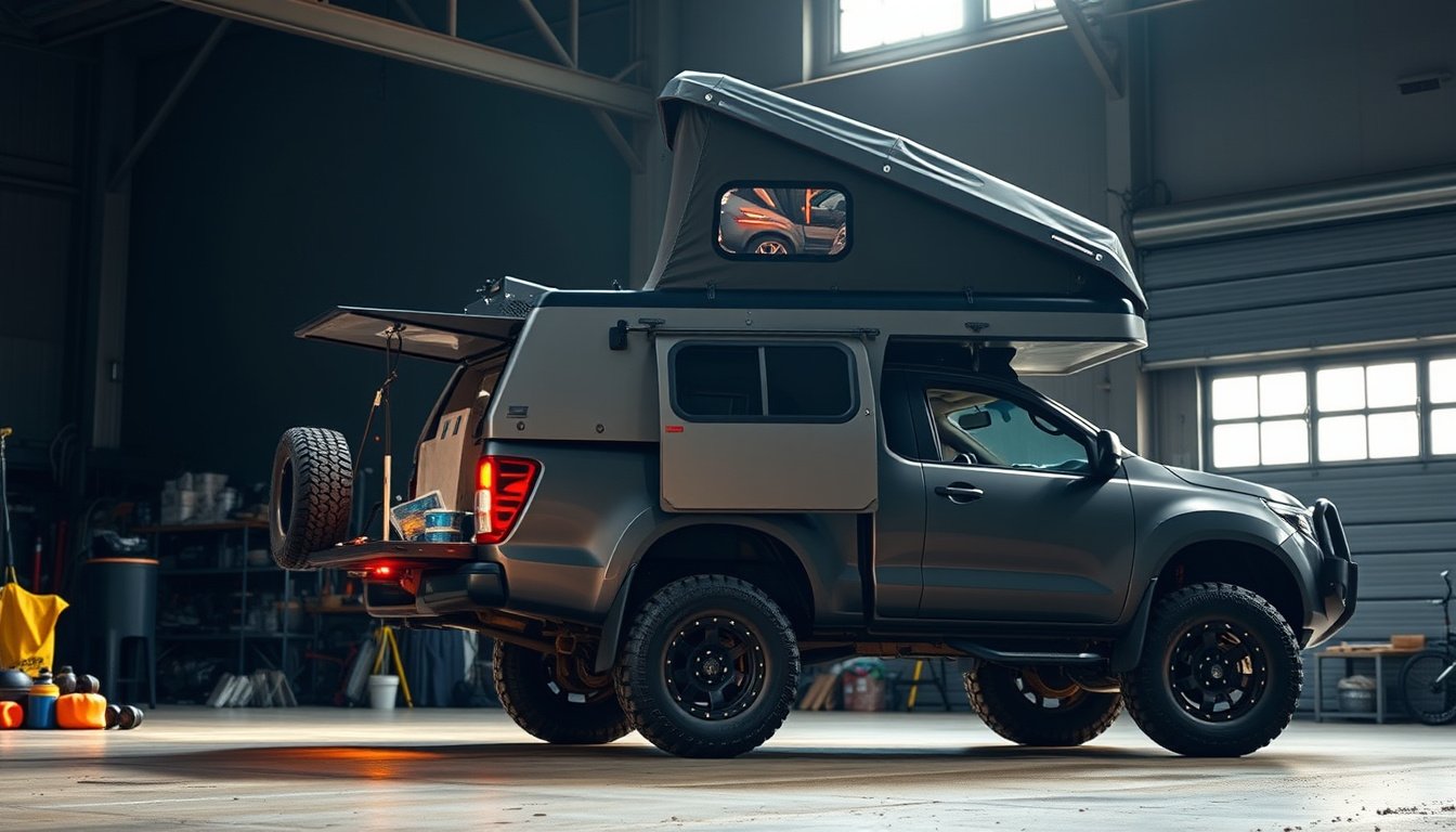 How To Build A Lightweight Truck Camper Shell