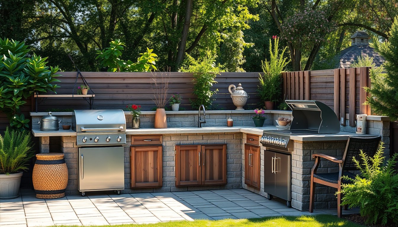 How To Build An Outdoor Kitchen On A Budget
