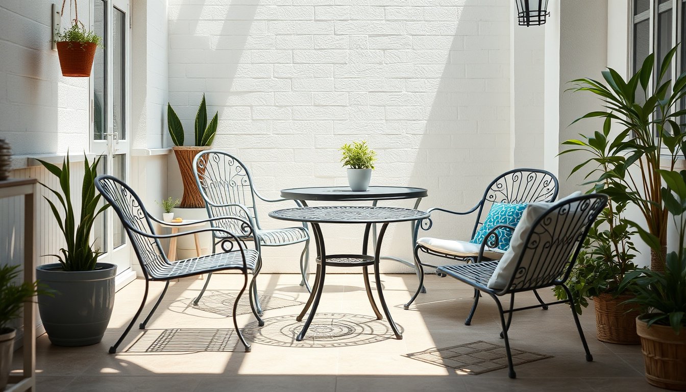 How to Clean Metal Patio Furniture