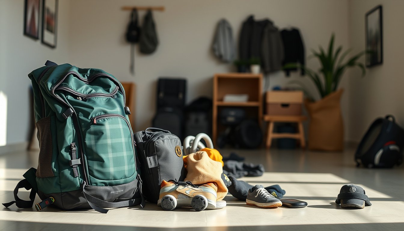 How to Pack a Backpack for a Week