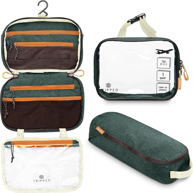 3-Piece Travel Toiletry Kit Set