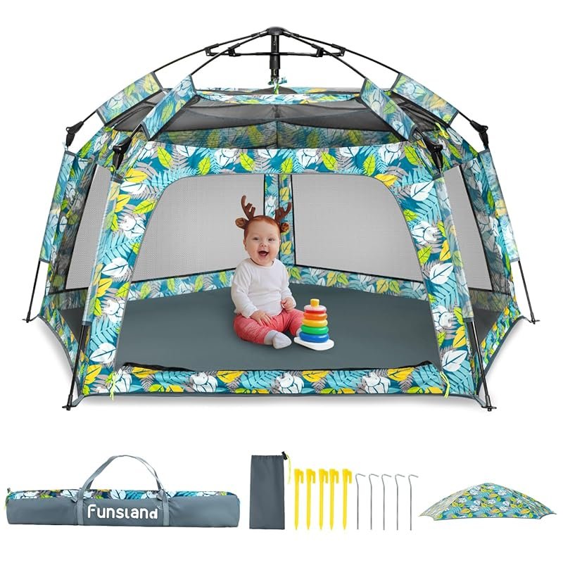 Baby Playpen Pop-Up Travel Tent