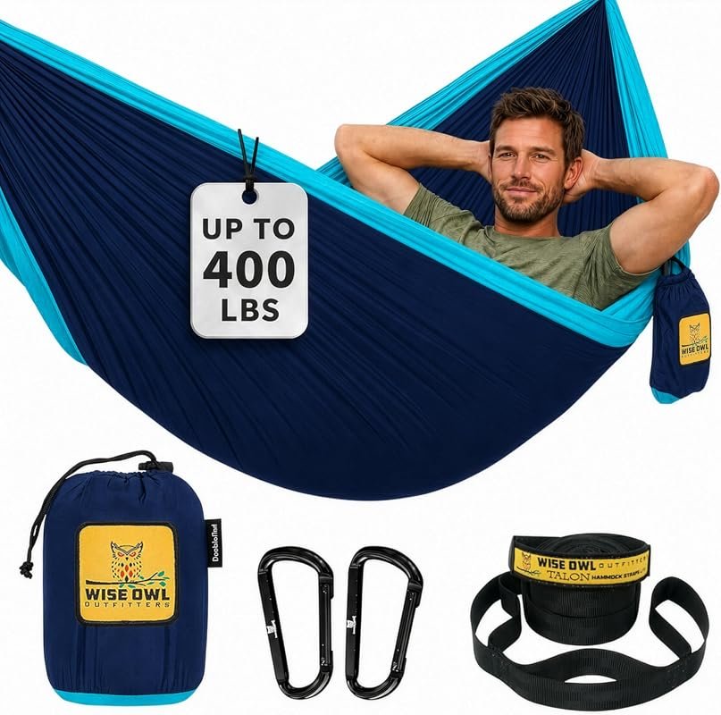 Wise Owl Outfitters Portable Camping Hammock