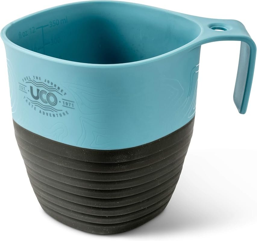 UCO 12oz Collapsible Camp Cup, Durable Lightweight Silicone Drinking M