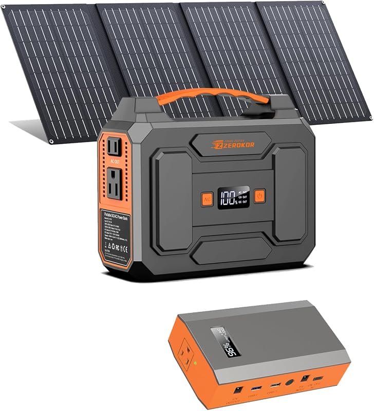 100W Portable Solar Power Station