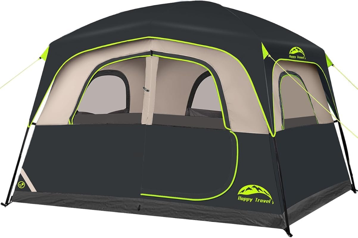Happy Travel 6-Person Cabin Tent