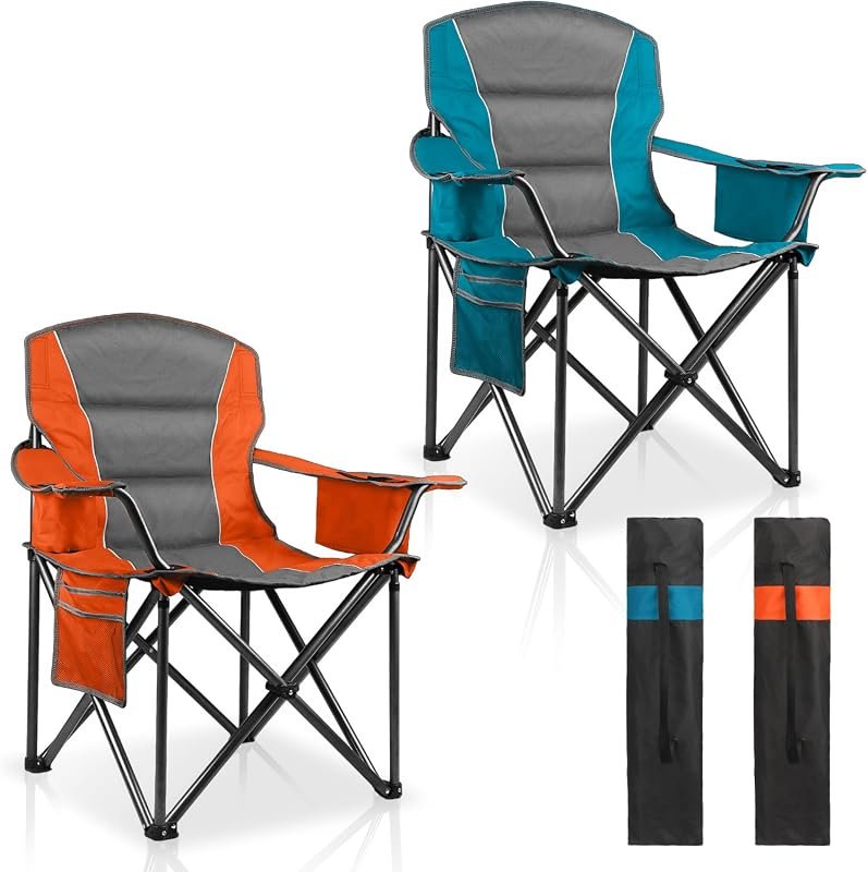 Padded Oversized Camping Chairs