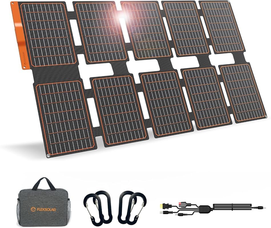 FlexSolar 100W Foldable Solar Panel