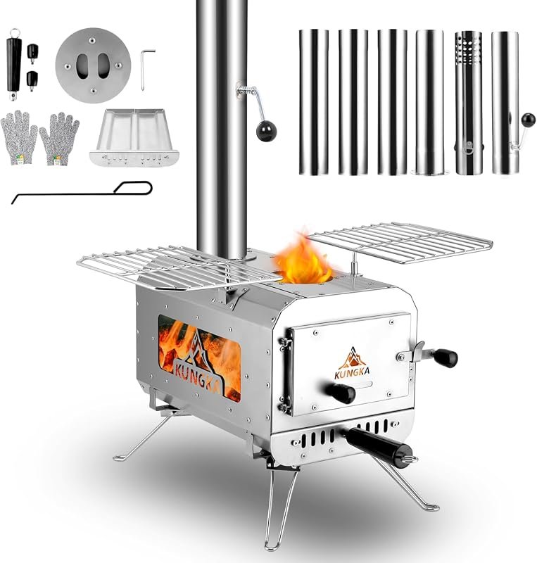 Stainless Steel Hot Tent Stove
