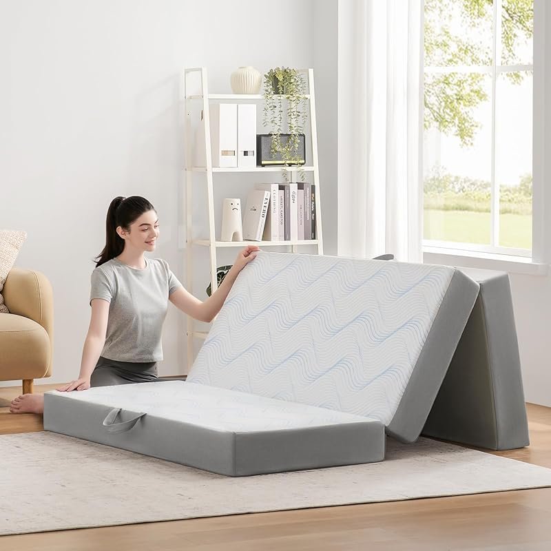 6 Inch Memory Foam Folding Mattress