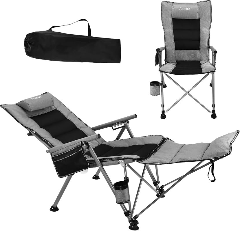 Folding Reclining Camp Chair