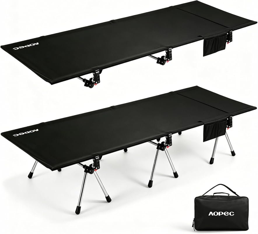 Adjustable Aluminum Camping Cot