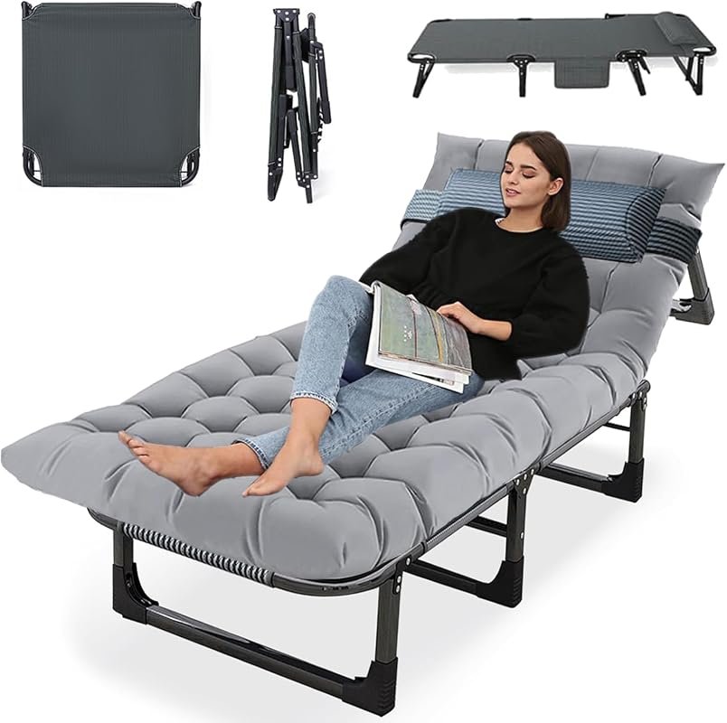 10-Leg Heavy Duty Camping Cot