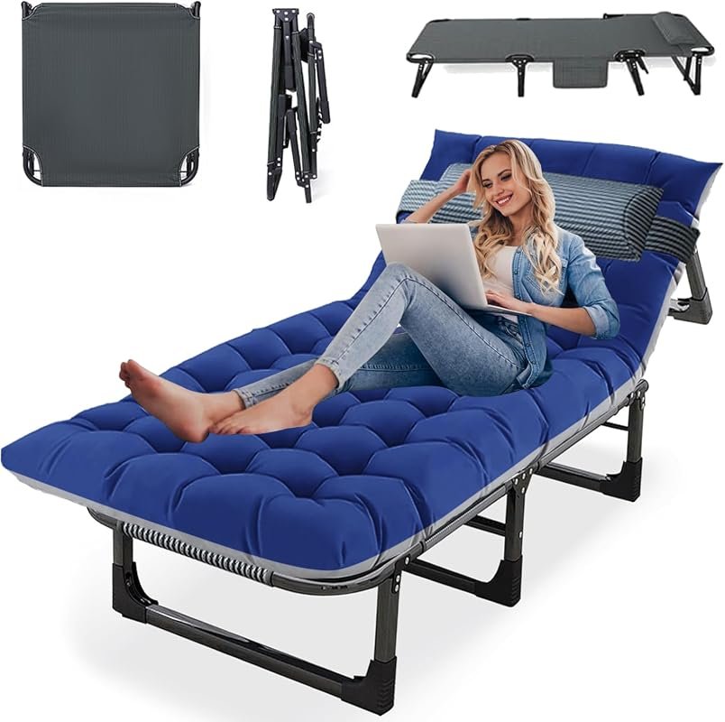 10-Leg Heavy Duty Camping Cot