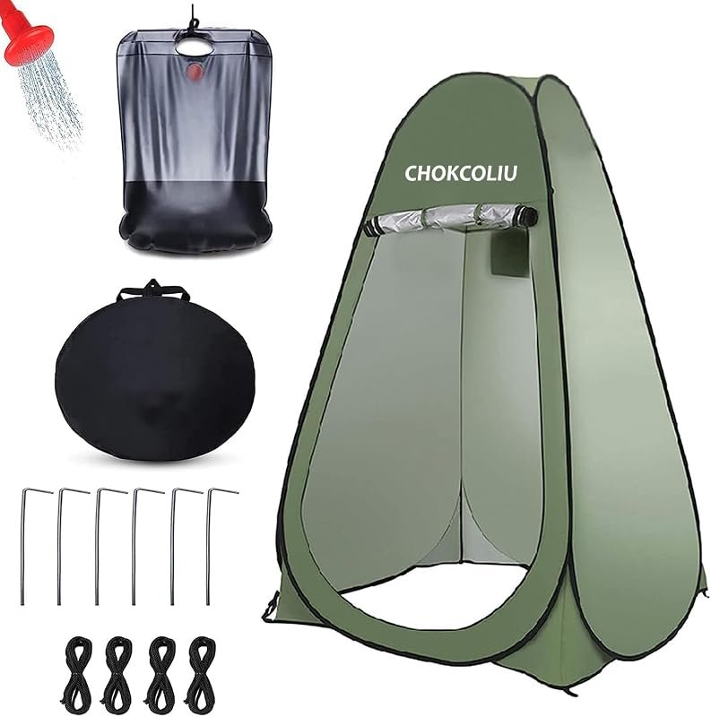 Pop-Up Shower Tent and Bag