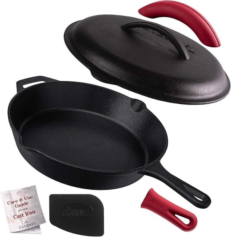 Cuisinel Cast Iron Skillet Set