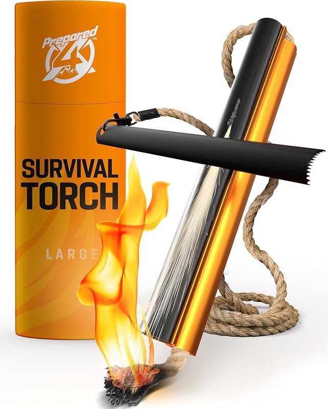 PREPARED4X Ferro Rod Fire Starter