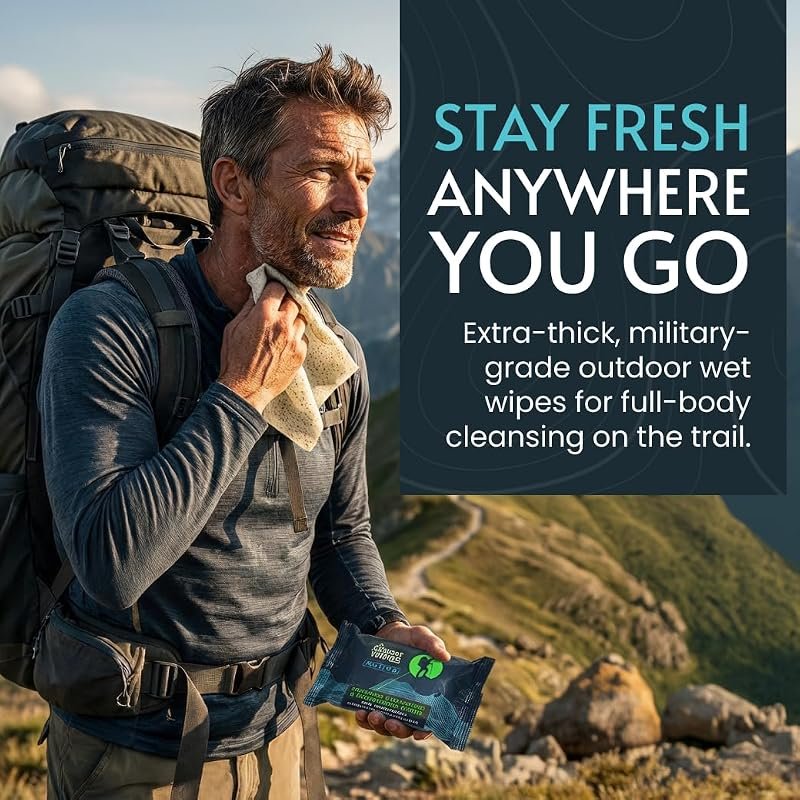 Combat Wipes ACTIVE Outdoor Wipes
