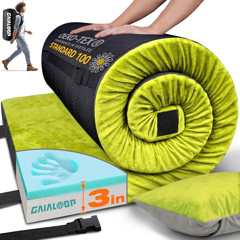 Gaialoop 3-Inch Memory Foam Mattress