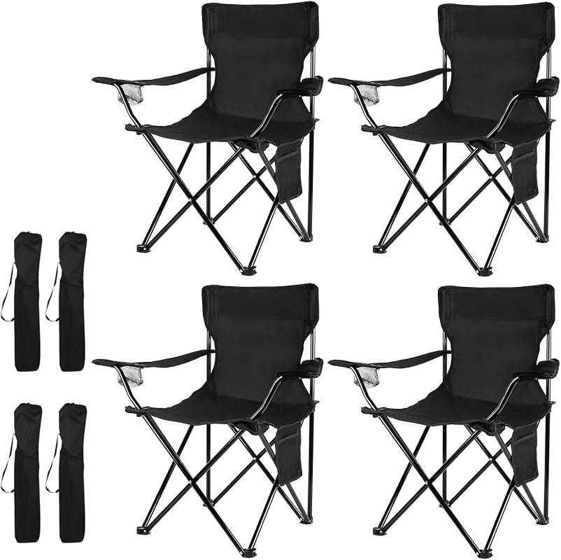 Damei Century 4-Pack Folding Camping Chairs
