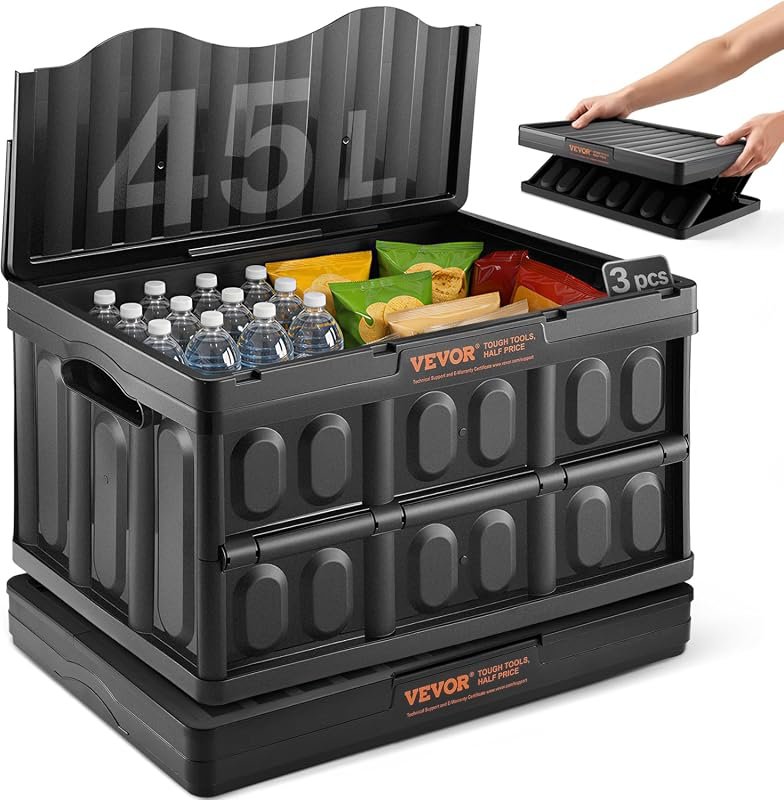 VEVOR 45L Collapsible Storage Bins