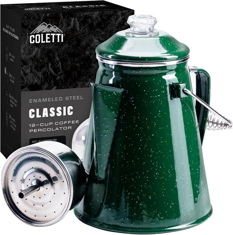 COLETTI Classic 12-Cup Coffee Percolator
