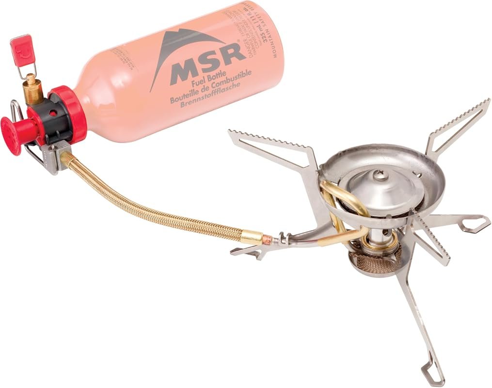 MSR WhisperLite International Multi-Fuel Backpacking Stove for Reliabl