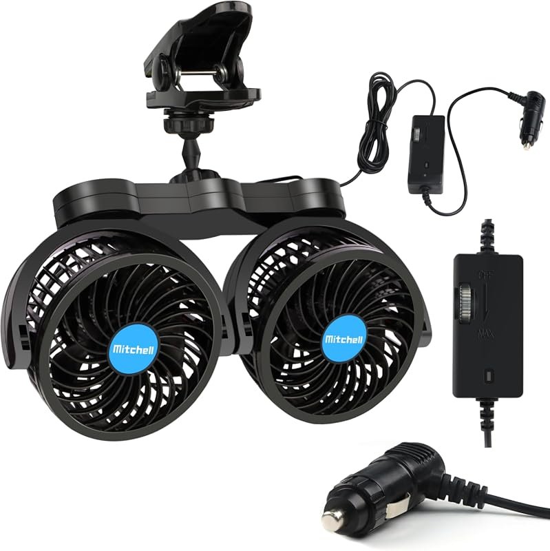 Alagoo Dual Head Fan