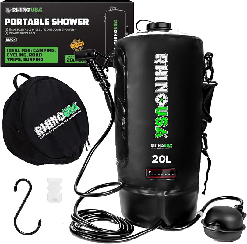 Rhino USA Solar Camp Shower