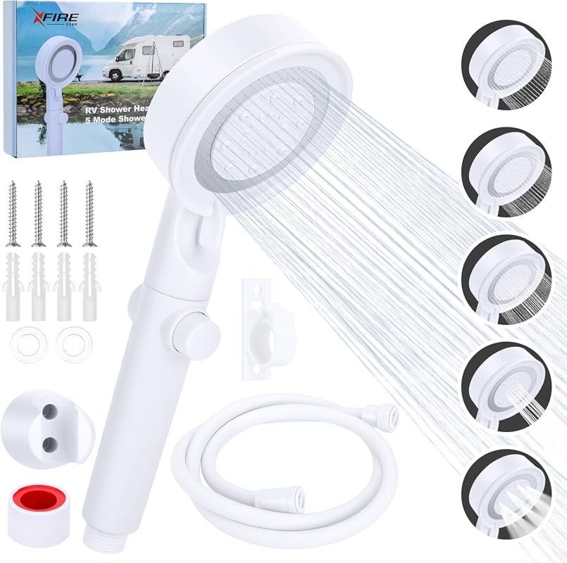RV 5+1 Mode Shower Head