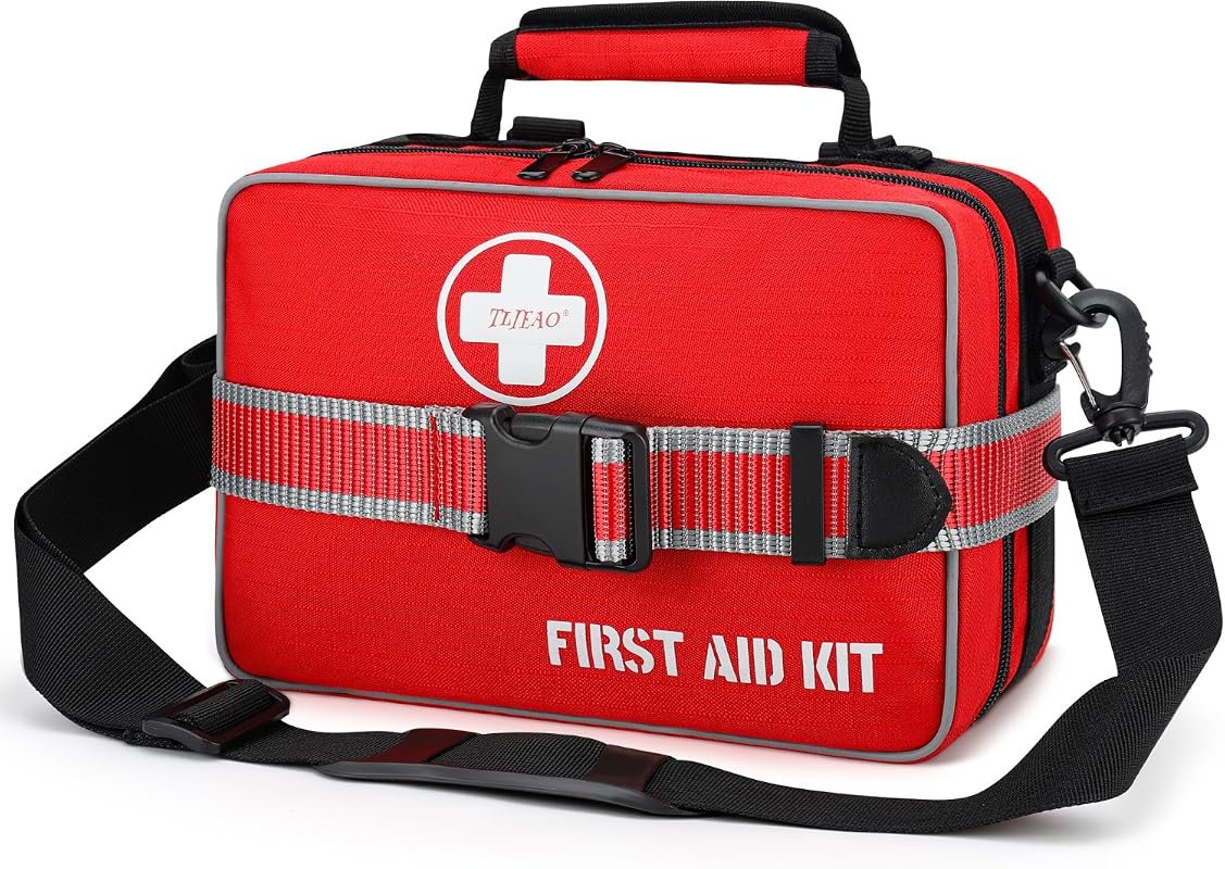 Large 430-Piece Emergency First Aid Kit