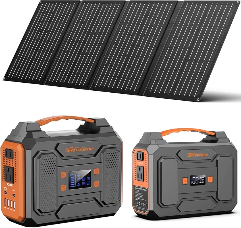 Portable 300W Solar Generator