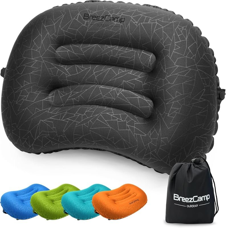 Inflatable Camping Neck Support Pillow