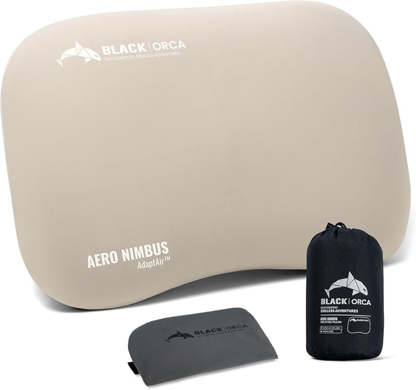 Memory Foam Camping Travel Pillow