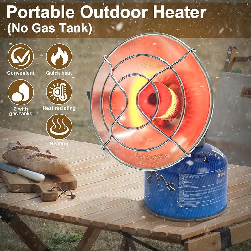 Uniflasy 2-in-1 Propane Butane Heater