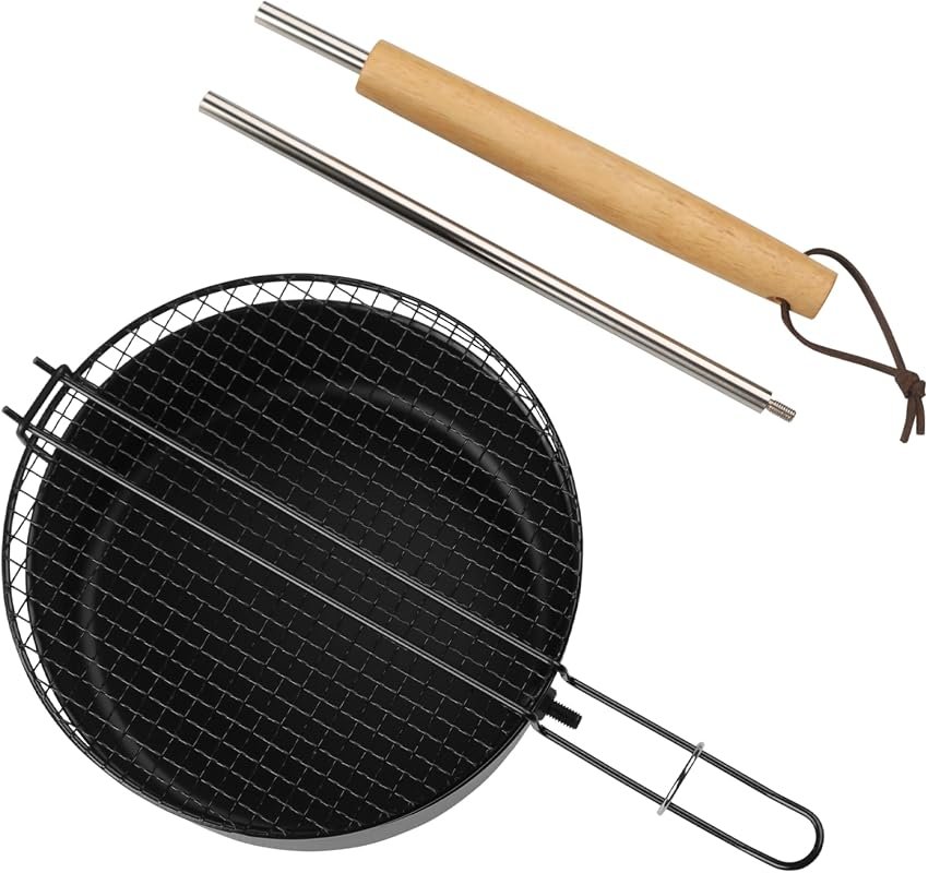 Portable Non-Stick Camping Popcorn Pot
