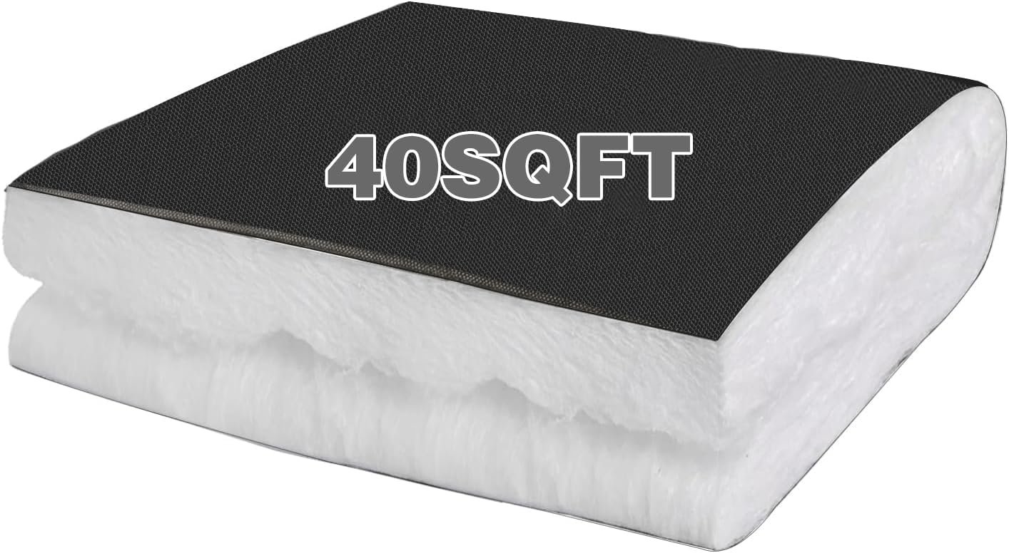 40 SQFT Automotive Camper Van Insulation Water-Resistant Thermal and S