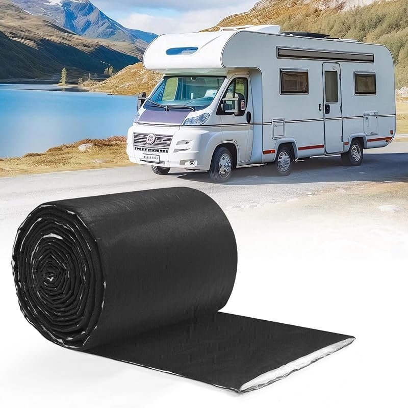RV Camper Insulation Roll Water-Resistant Thermal and Sound Barrier fo