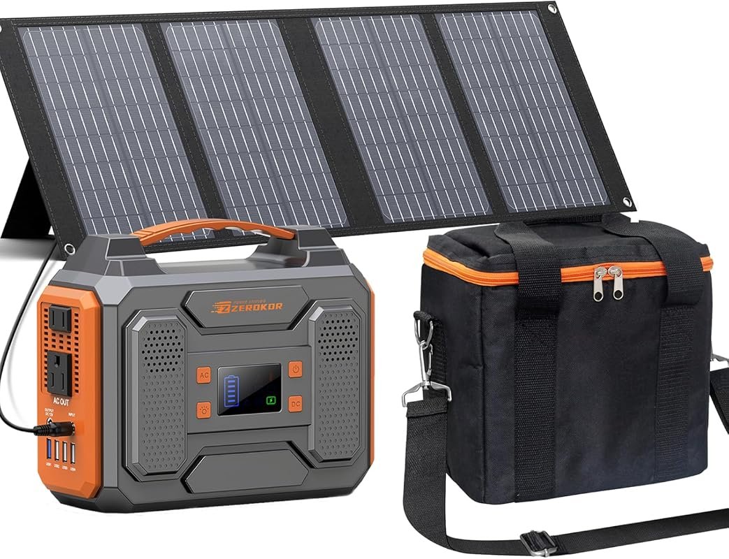 300W Portable Solar Power Station