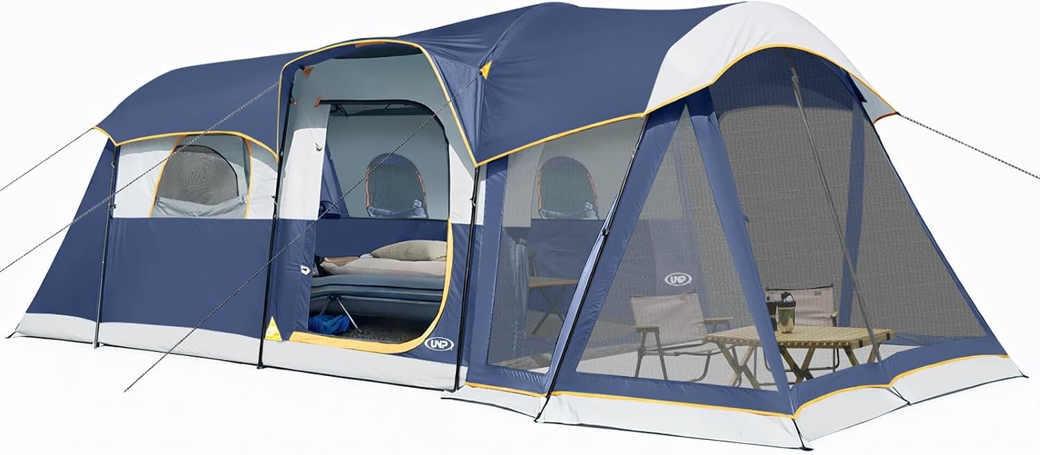 UNP 8-Person Waterproof Tunnel Tent