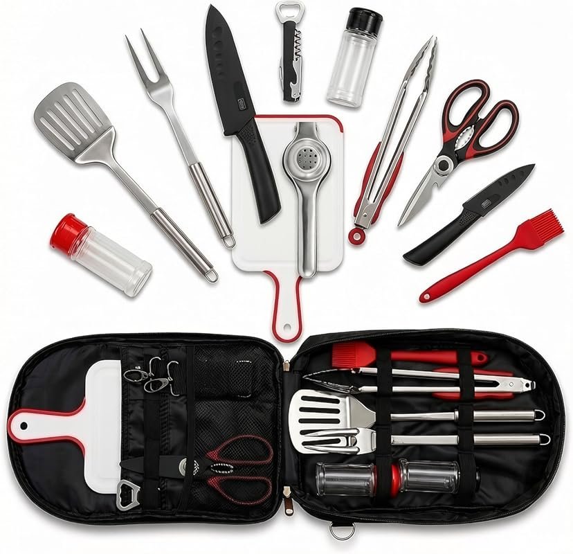 12-Piece Camping Cooking Utensil Set