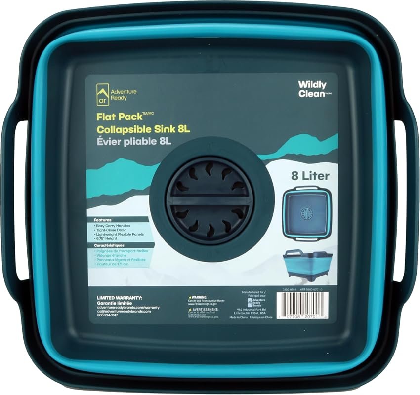 Adventure Ready 8L Portable Sink