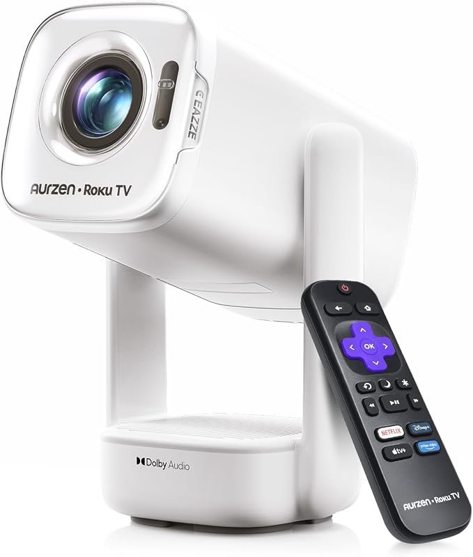 Aurzen Roku TV Projector