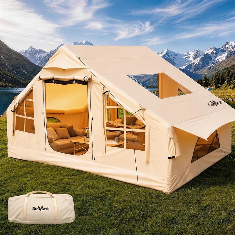 Inflatable 4-6 Person Camping Tent