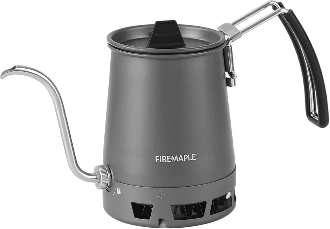 Fire-Maple Petrel Foldable 350ml Gooseneck Pour-Over Coffee Kettle for