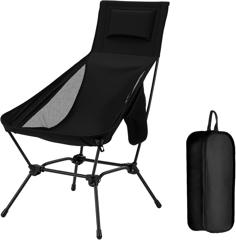 High Back Adjustable Camping Chair