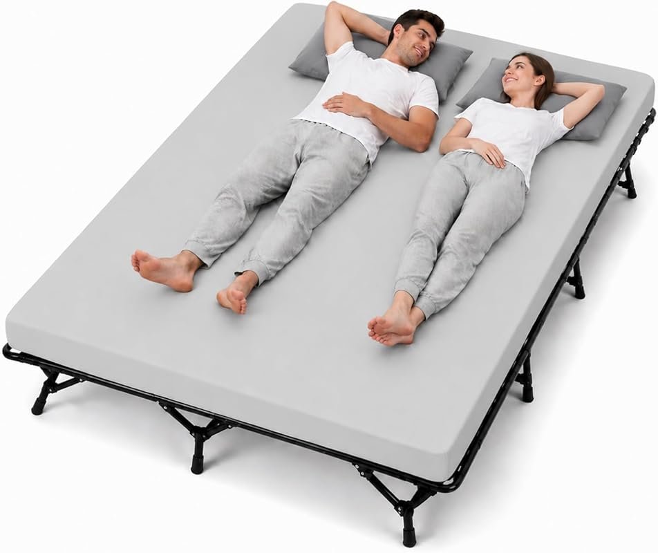 CYMULA 2-Inch Memory Foam Cot Pad