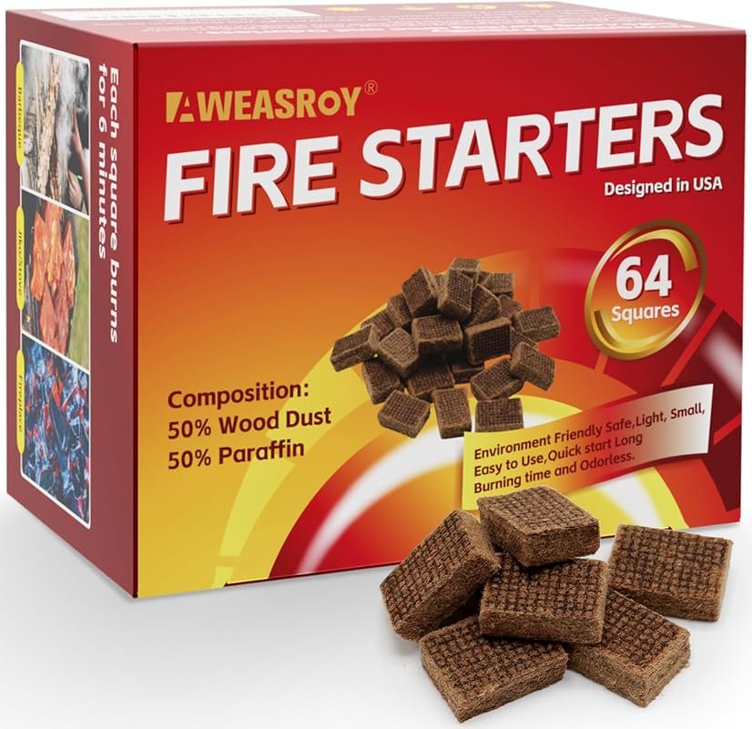Fire Starter Squares